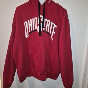 Ohio State Red Pullover Hoodie